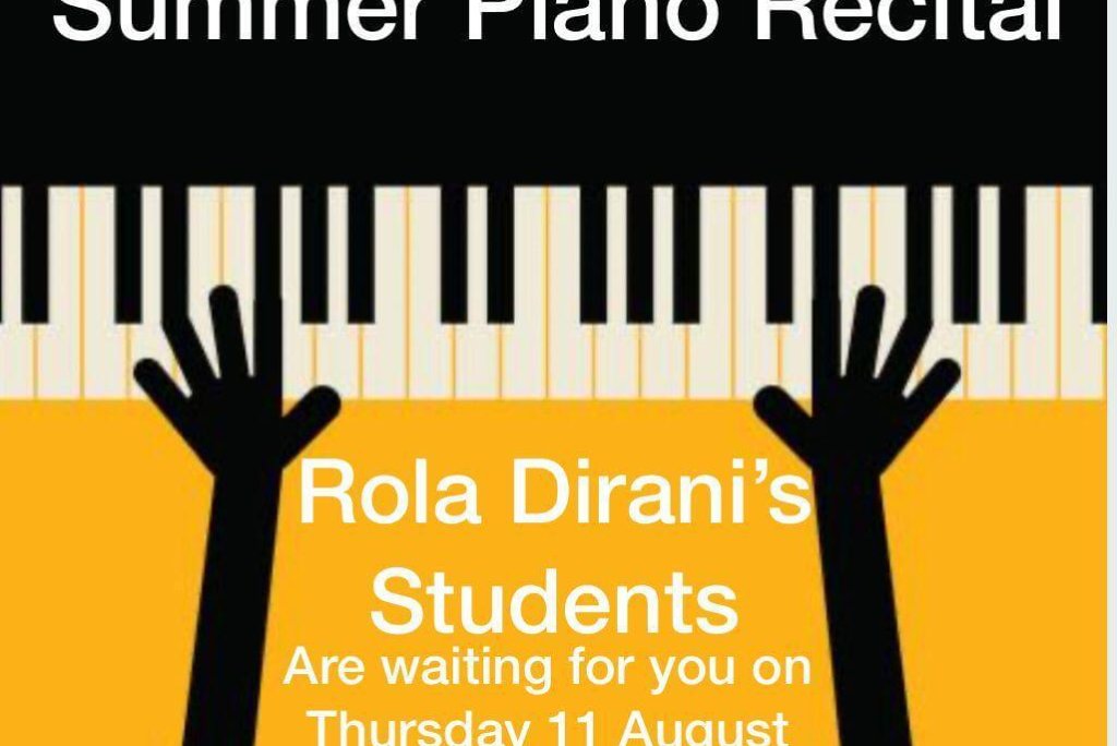 Summer Piano Recital